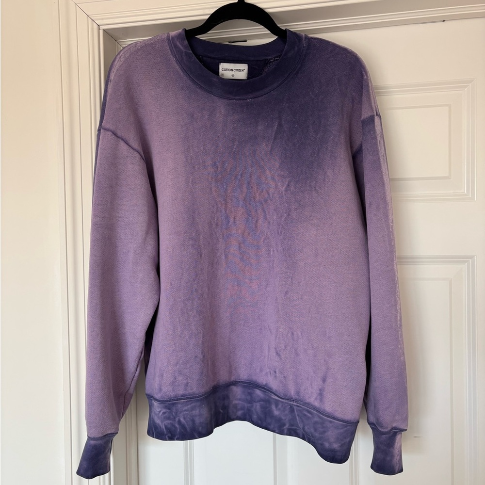 Cotton Citizen Purple Crewneck Sweater